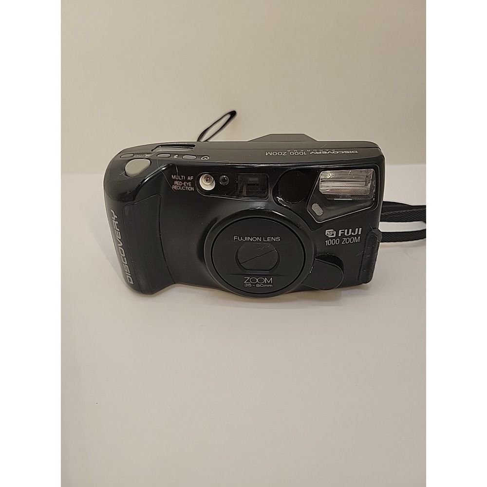 Fuji Discovery 1000 Zoom 35mm Film Camera Multi AF Fujinon 35-80mm Point